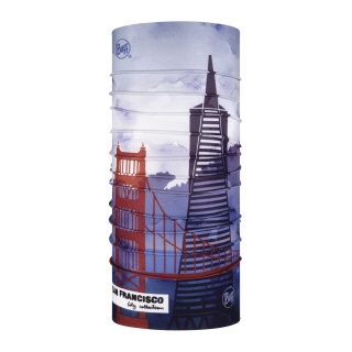 Buff Multifunktionstuch Original City mit UV-Schutz 50+ San Francisco blau